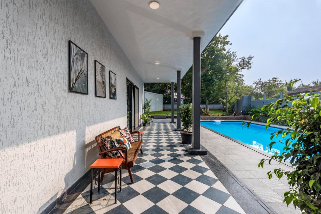 Saffronstays Mayfair Gardens 4 Bedroom Petfriendly Pool Villa Alibag Exterior photo